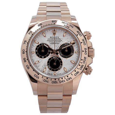 meteroite rolex daytona|rolex daytona value chart.